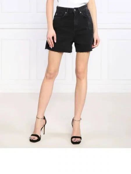 GUESS Pantaloni scurți MANOLA negru