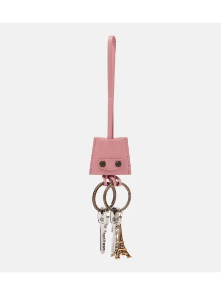 Pandantiv Balenciaga din piele roz