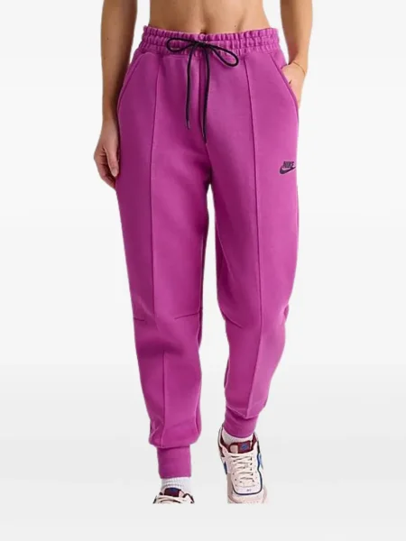 Běžecké fleecové tričko s potiskem Nike s potiskem černé