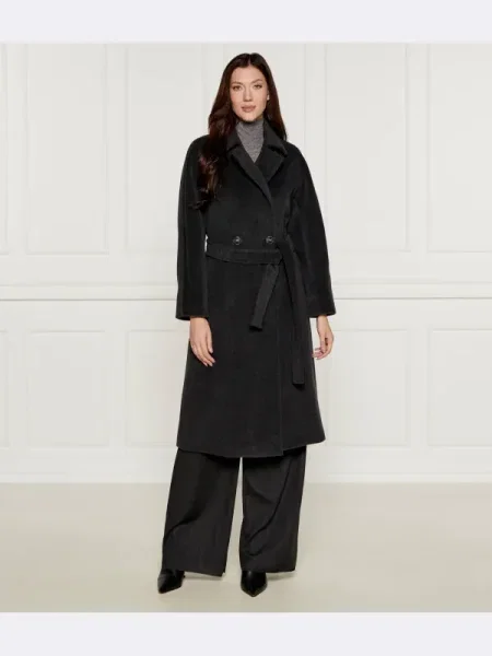 Marella De lână palton gri