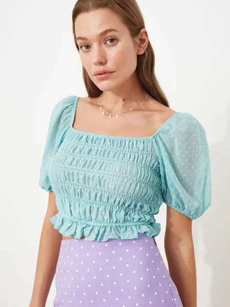 Bluza Trendyol zelena