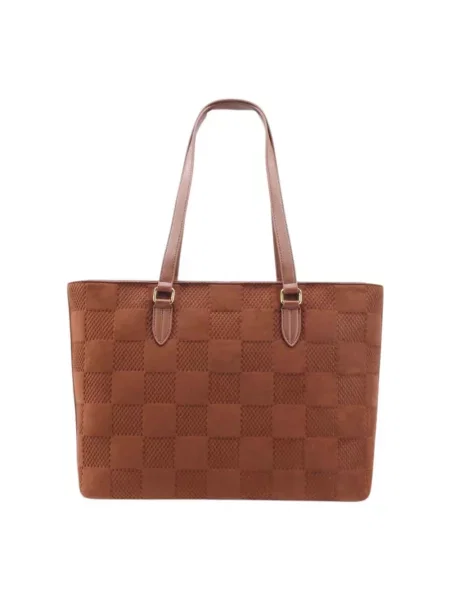 Torebka Love Moschino skórzana brązowa