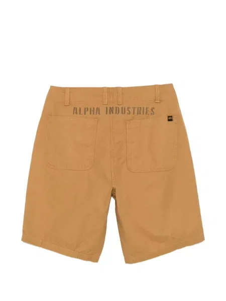 Pantaloni scurți Alpha Industries maro