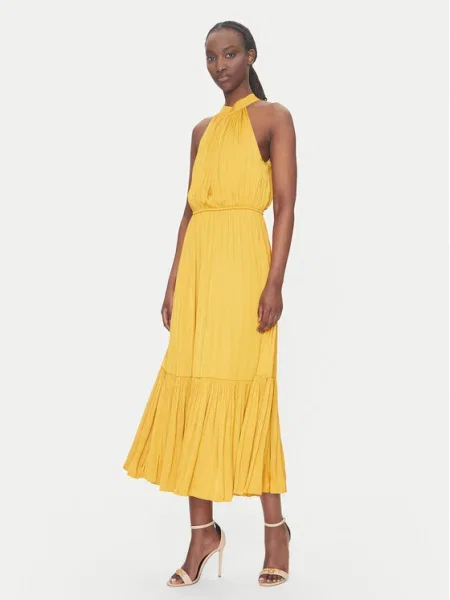Morgan Rochie cocktail galben
