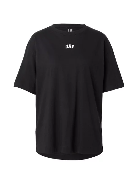 GAP Tricou supradimensional negru alb