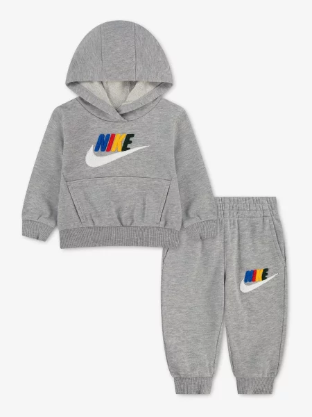 Nike Sportswear Trening CLUB albastru / gri amestecat / sângeriu alb