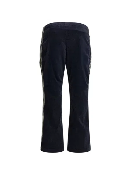 Pantaloni Kapital de catifea cord albastru