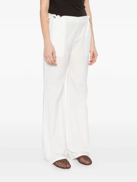Pantaloni Occleus alb