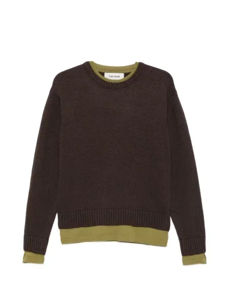 Sweter Tonywack brązowy