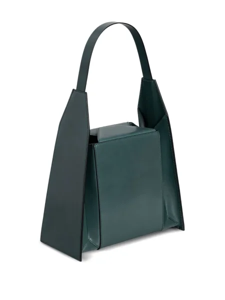 Geanta de piele Merryl Tielman din piele albastru