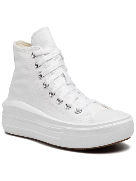 CONVERSE Visoke tenisice Chuck Taylor All Star Lugged' bijela