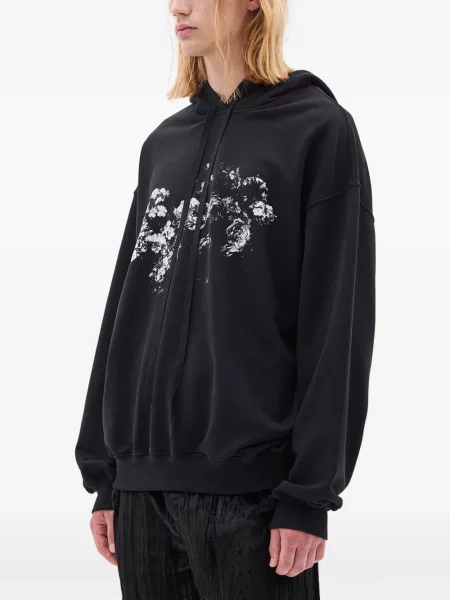 Hanorac cu glugă Ann Demeulemeester negru