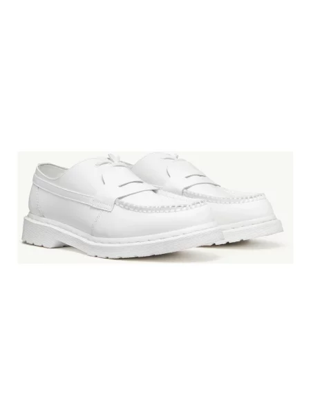 Mokasyny Mm6 Maison Margiela na platformie retro białe