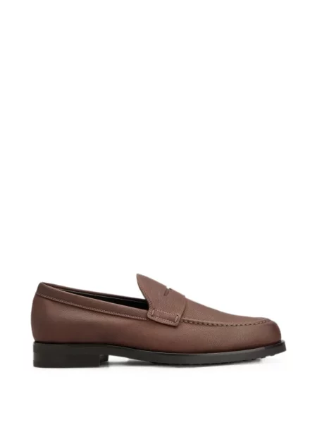 Pantofi loafer Tod's din piele maro