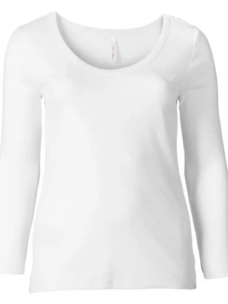 SHEEGO Tricou alb