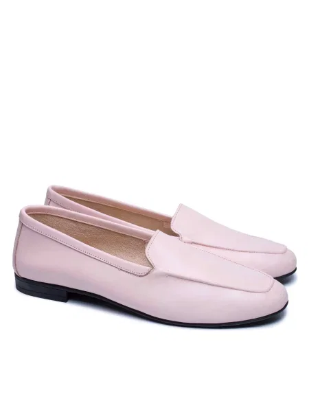 Шкіряні Лофери Pellagio пудра