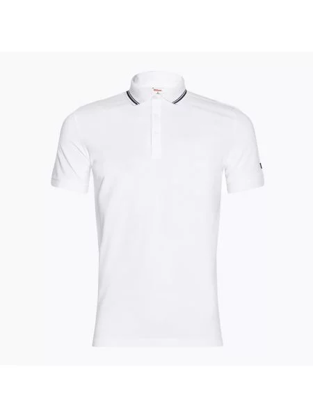 Koszulka Wilson Team Pique Polo bright white białe