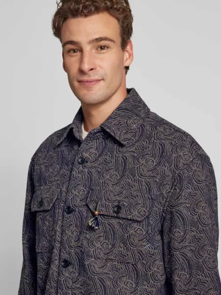 Koszula- kurtka o kroju regular fit z dodatkiem wełny Scotch & Soda