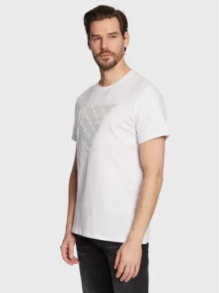 GUESS Tricou alb