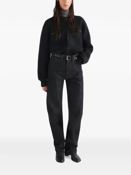 Top Lemaire de lână negru