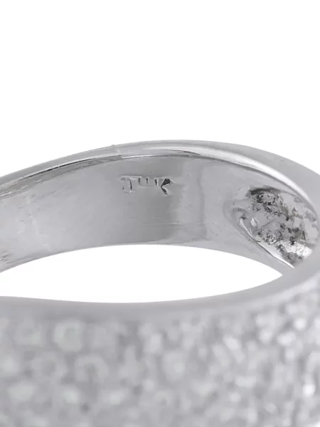 Aur alb diamant inel Lb Exclusive alb