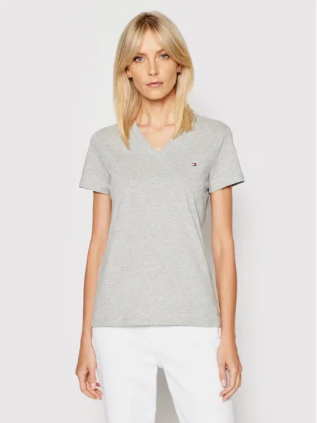 Tommy Hilfiger Tričko sivá