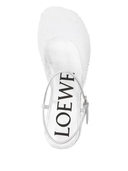 Pantofi cu toc Loewe fără toc gri