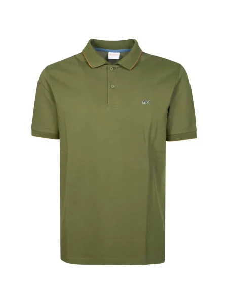 Tricou polo Sun68 verde