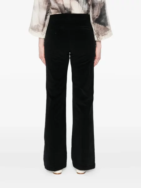 Pantaloni 40 Weft de catifea cord negru