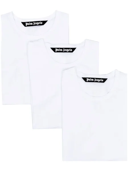 Tricou Palm Angels stretch alb