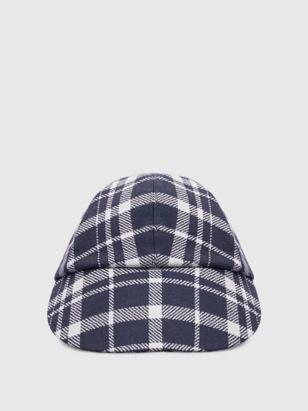 Кепка в клітинку Christian Dior синя