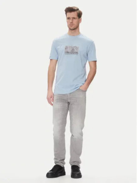Tričko Armani Exchange modré