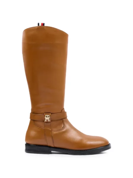 Botine copii Tommy Hilfiger maro