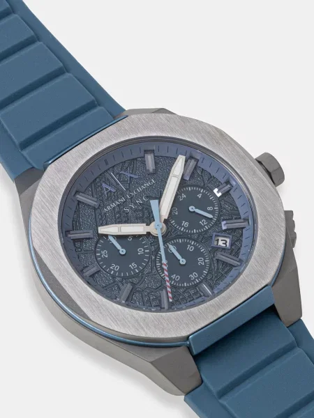 Ceas Armani Exchange Sync Bleumarin albastru