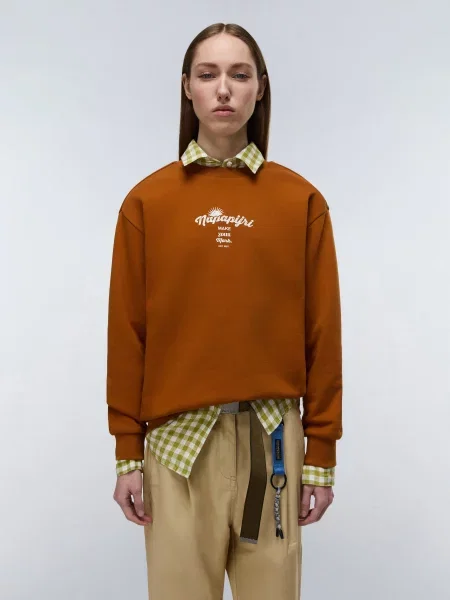 Свитшот Napapijri коричневый