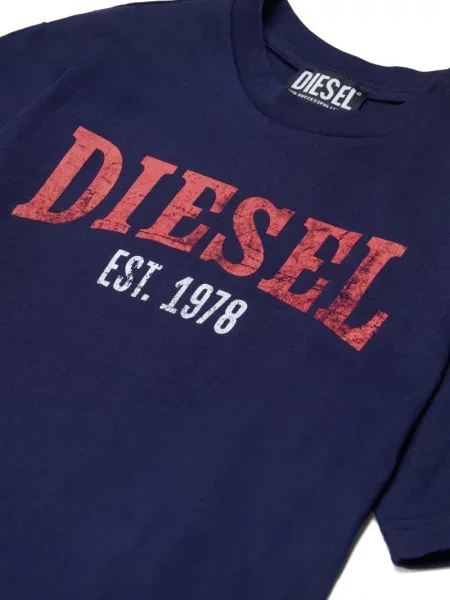 Koszulka dziecięca Diesel niebieska