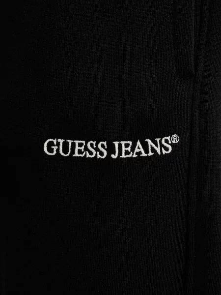 Спортивні штани Guess Jeans однотонні чорний