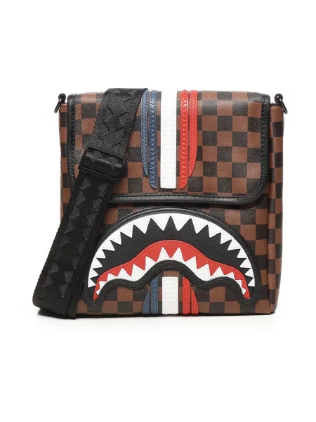 Torba crossbody Sprayground brązowa