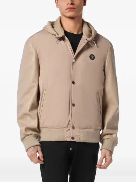 Geacă bomber Philipp Plein cu glugă