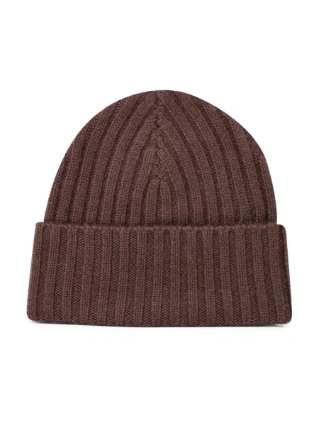 Czapka Warm-me z kaszmiru brązowa