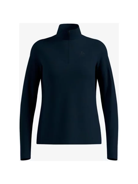Koszulka z długim rękawem Odlo Besso Half Zip granatowa S niebieska