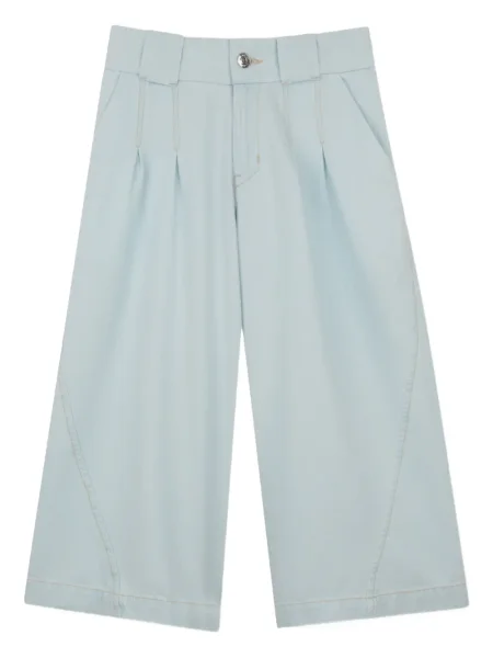 Spodnie dziecięce Lanvin Enfant niebieskie