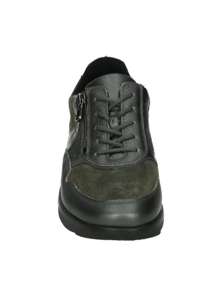 Sneakersy Waldläufer zamszowe szare