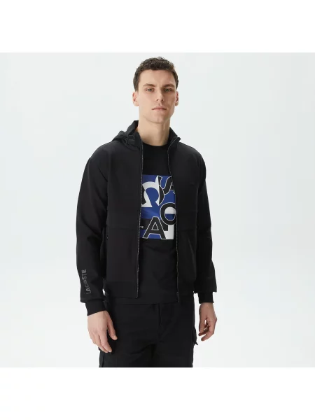 Lacoste Bluza O Regularnym Kroju Z Kapturem W Kolorze Czarnym czarny