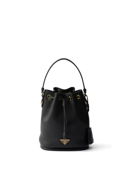Geantă bucket Prada din piele negru