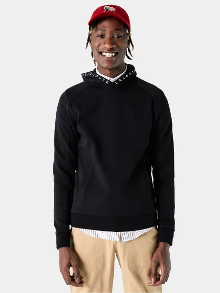 Худи Lacoste черное