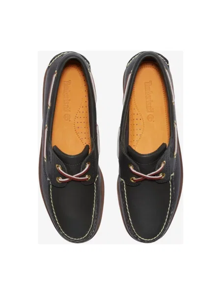 Półbuty Timberland skórzane niebieskie