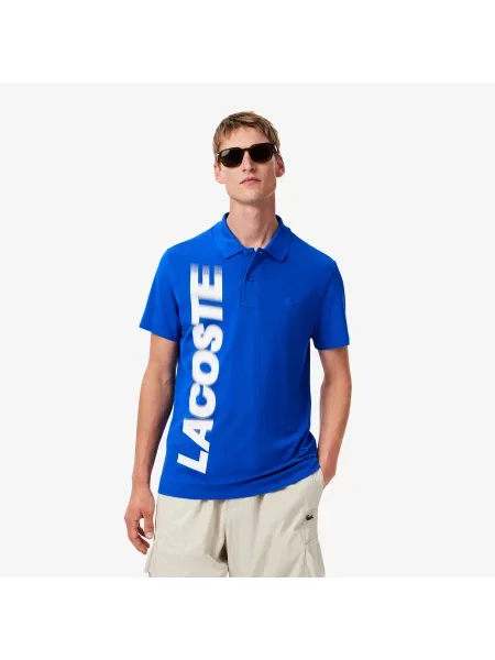 Lacoste Firmowa Koszulka Polo Movement czarna