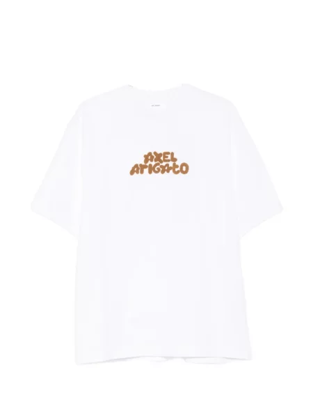 Tricou Axel Arigato cu autograf alb