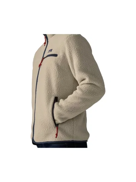 Fleecová retro bunda Patagonia béžová